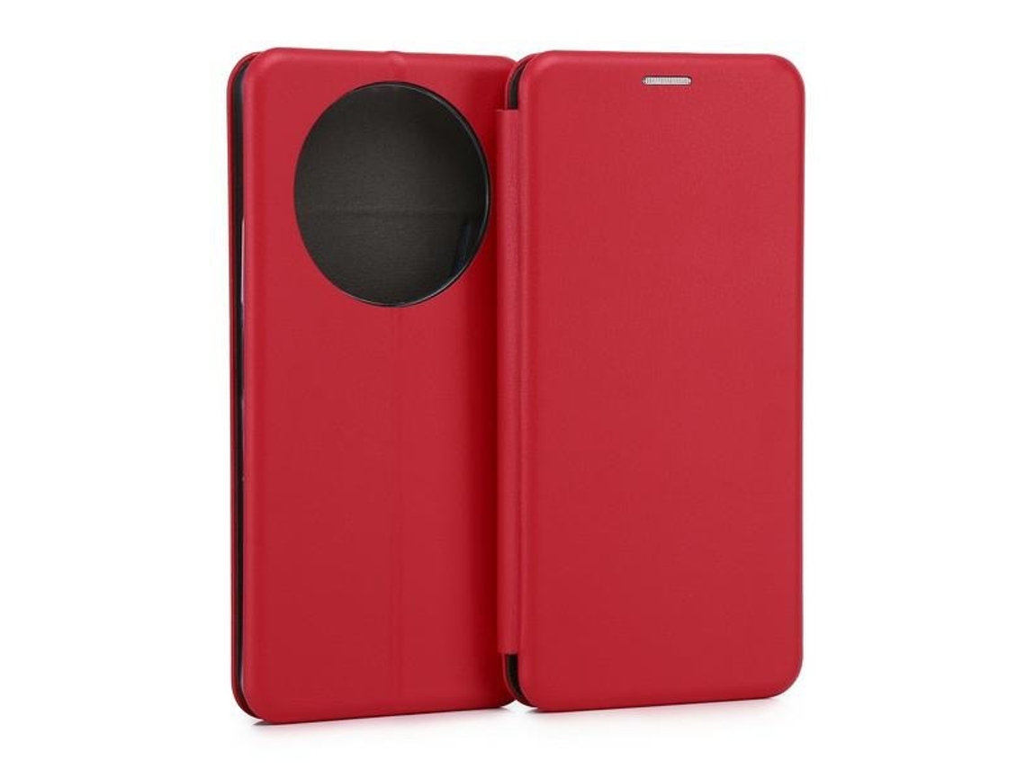 Capa para Xiaomi Xiaomi Redmi A3 BELINE Pele Sintética Magnética Vermelho