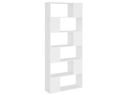 Estante Divisória Madeira Branco MAISON EXCLUSIVE (80x24x186 cm)