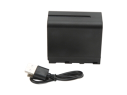 2026 bateria de Lítio Np F970 6600mah Carga Rápida de Doble Interfaz para Lâmpada Fotográfica Portátil
