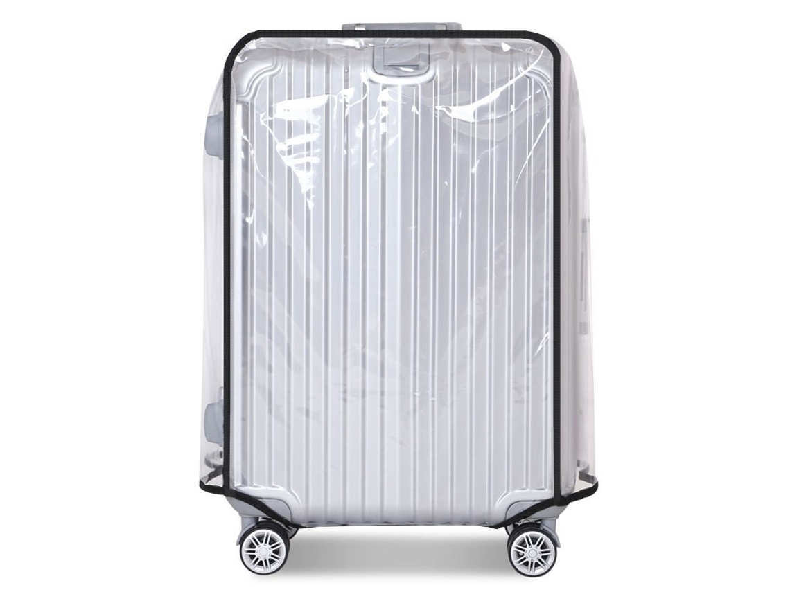 Tressino Capa Para Mala, Pvc, Transparente, 24 Polegadas, Para Mala De 60 Cm