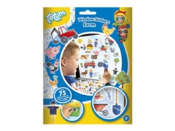 Totum Window Stickers Farm Autocolante para Crianças