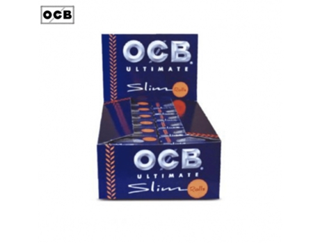 Ultimate Slim Rolls Rolos De Papel Para Seda 24 Rolos Ocb (44 Mm X 5 M)