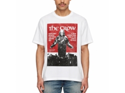 Rockinstone The Crow Movie Vintage Poster White Adult T-shirt Size:xxl
