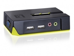 KVM-0221 Switch KVM Preto CP TECHNOLOGIES