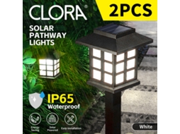 Peças De Luzes Solares Para Caminho, Decoração De Jardim, Quintal, Paisagem, Pátio, Gramado SUNNY SPACES