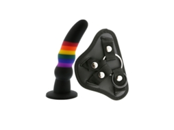 Dildo com Cinta Dream Toys Colourful Love VETONEK