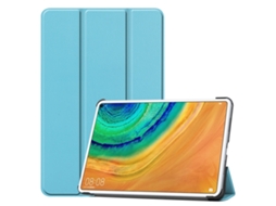 Capa‑flip Horizontal Pu Textura Custer Halinuia Com Suporte Triplo Para Huawei Matepad Pro 10.8