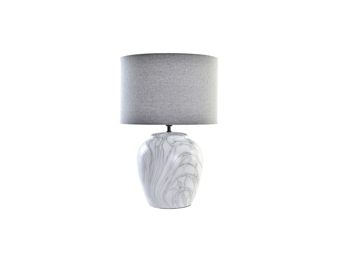 Abajur de Mesa em Cerâmica de Poliéster, 38x38x58cm ALEXANDRA HOUSE LIVING