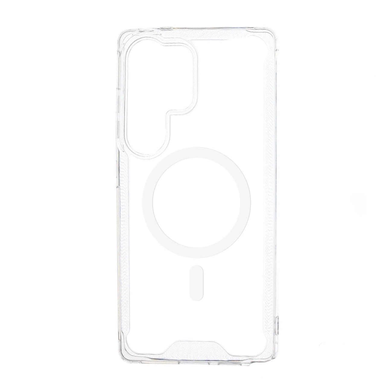 Capa Hurtel Com Cantos Transparentes Para Iphone 16e Com Sistema Magsafe.