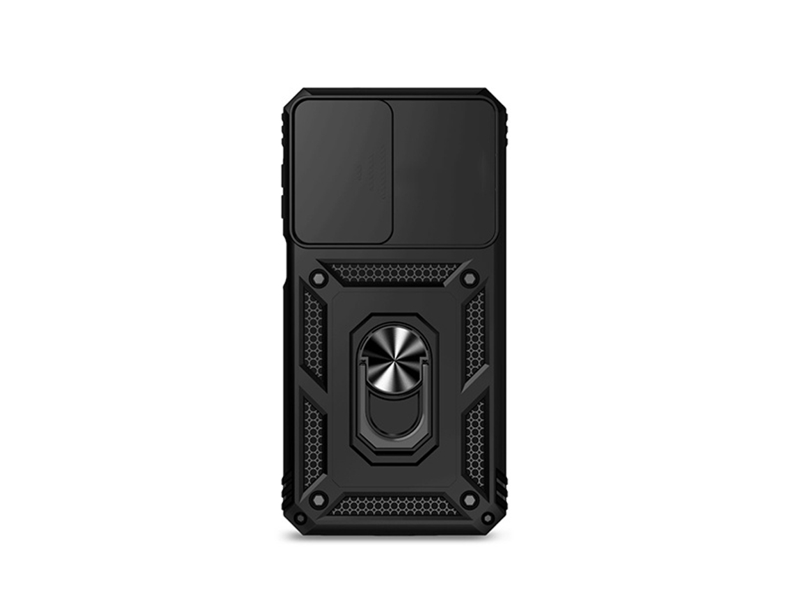 Capa De Proteção Militar Magnética Janela Deslizante Gift4me Para Samsung Galaxy A27 - Preto