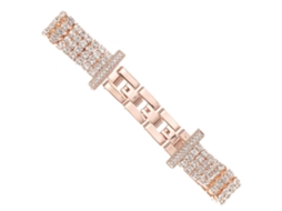 Pulseira De Relógio Inteligente Em Ouro Rosa, Substituível, Ideal Para Comemorações Femininas, Como Aniversários Olysi Shop (1 Conjunto)
