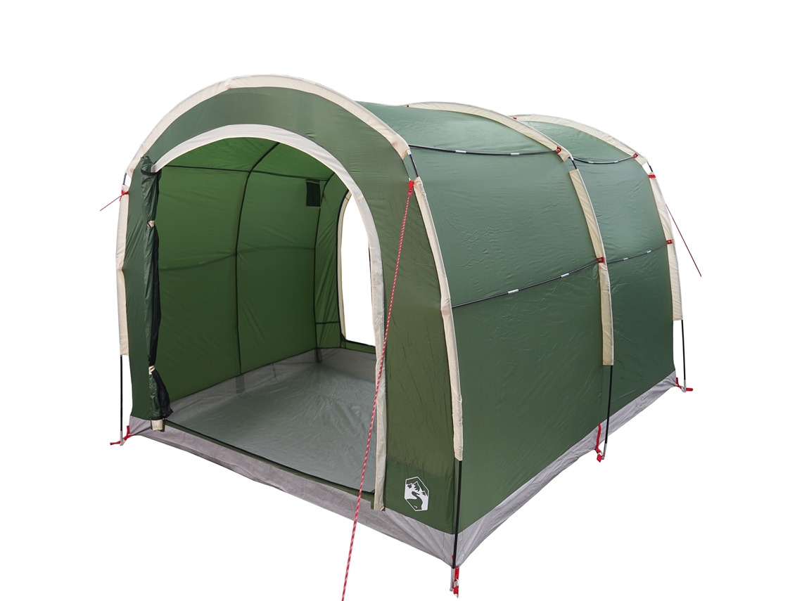 Conjunto 1 Tenda Para Ar Livre Vidaxl Verde Tafetá (268 X 240 X 191 Cm)