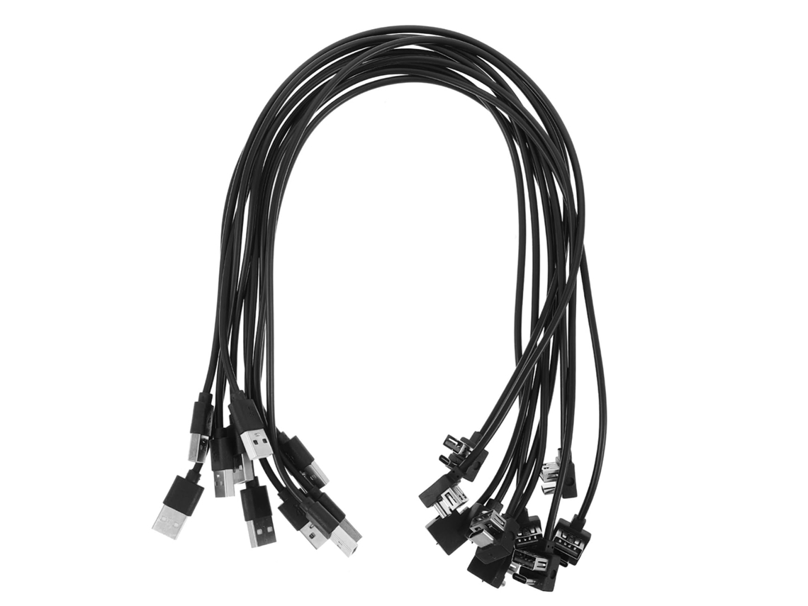 Conjunto De 10 Peças Acessórios Carregamento Com Trava Senha, Cabo
