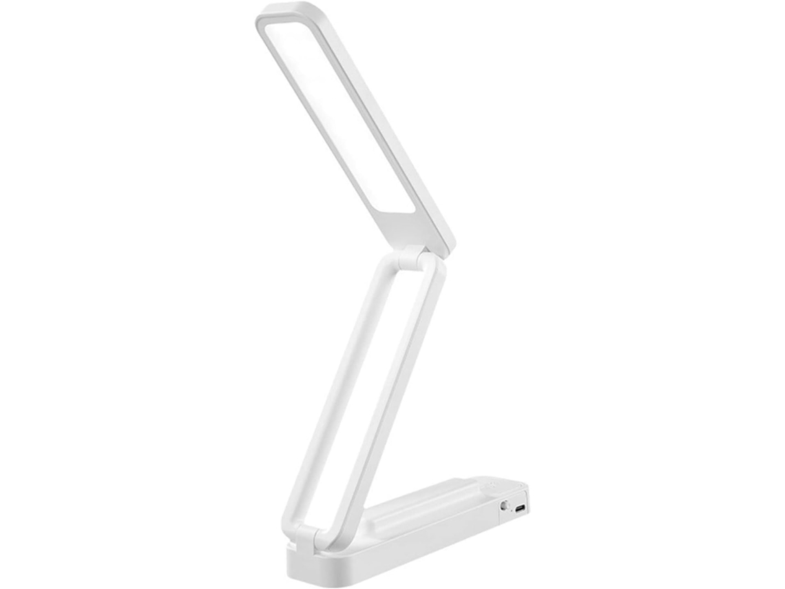 Luminária de mesa dupla e portátil Aqxreight, com luz suave, ideal para casa e mesa. 947 modelos recarregáveis.