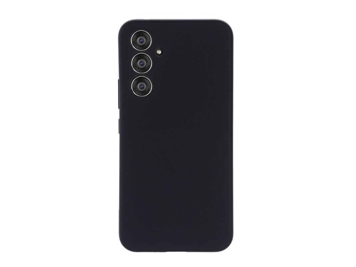 Capa Proteção Silicone GIFT4ME Para Samsung Galaxy S24 FE - Preto