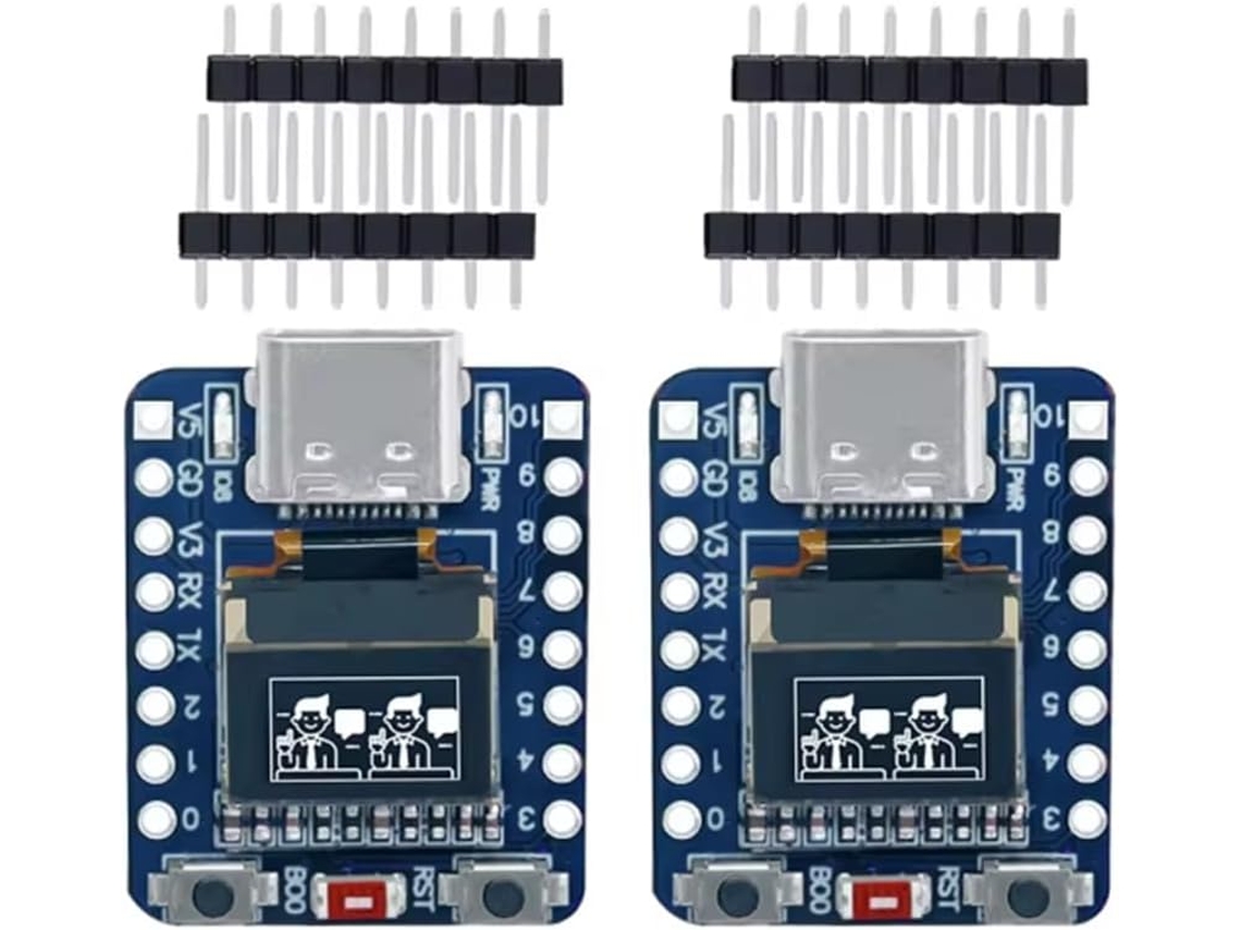 Placa De Desenvolvimento -c3 Com Micropython E