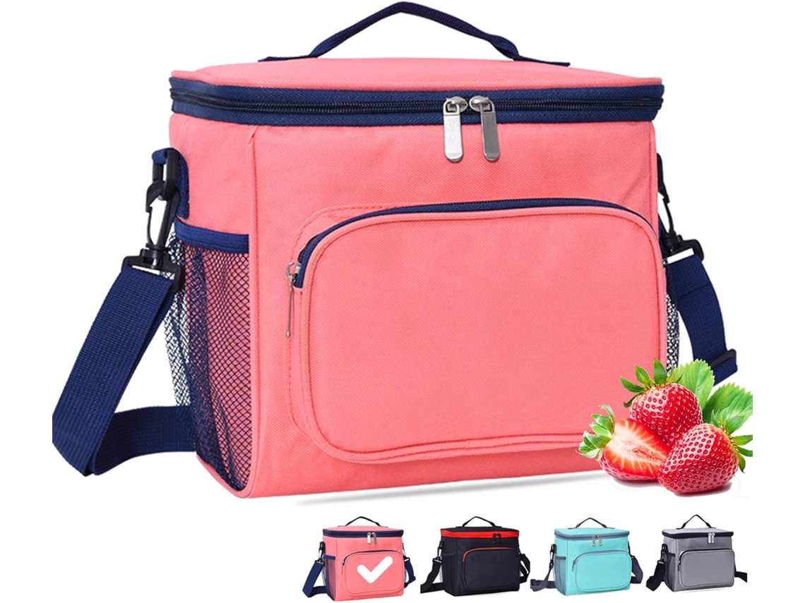 Lurelia Bolsa Térmica Para Almoço Isolado Portátil Com Alça
