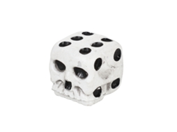 Bonecos de Caveira Brancos para Jogos e Festas LAXISCREED