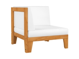 Corner Sofa, Corner Sofas Vidaxl Branco Madeira De Acácia (n/a)