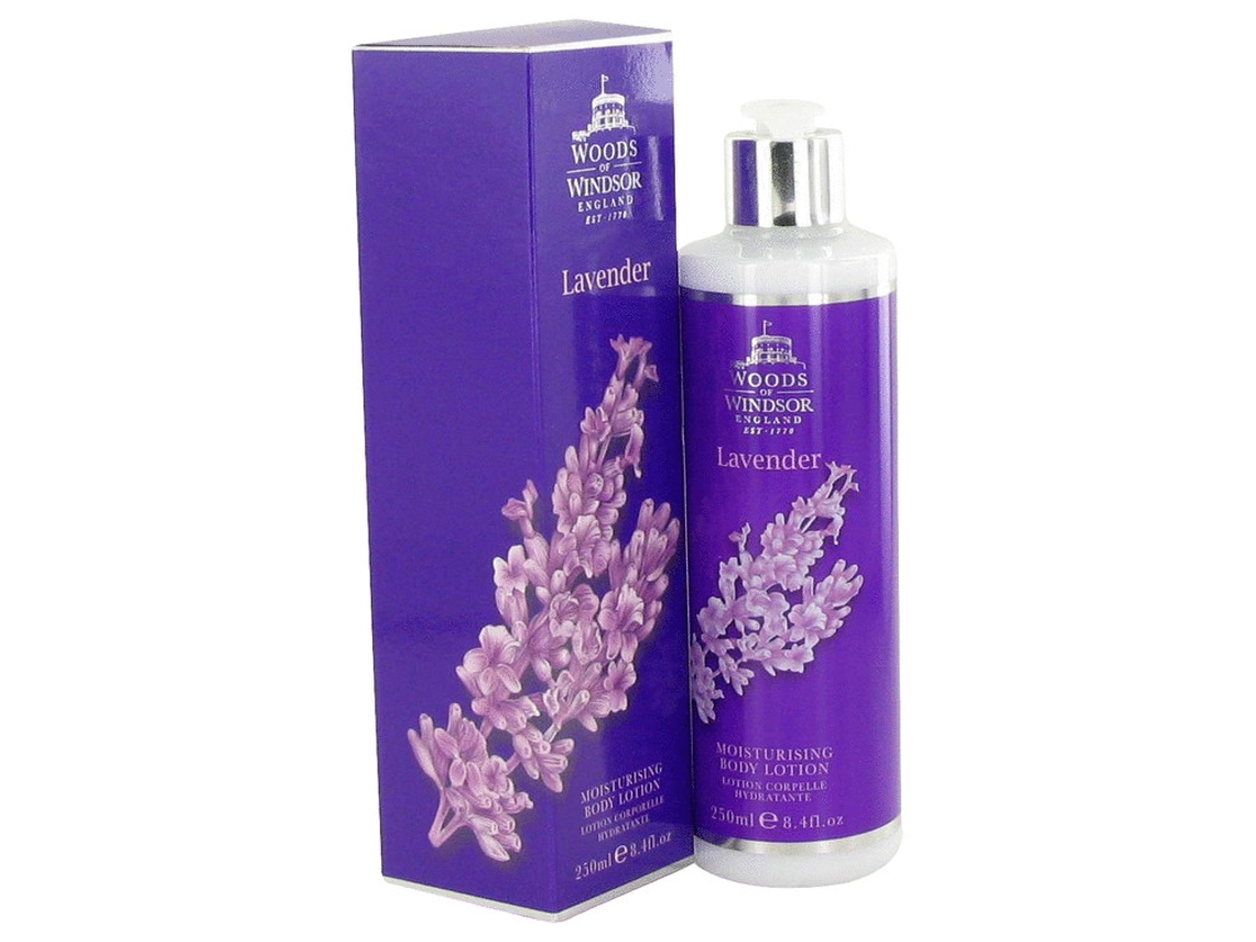 Loção Corporal Feminino Lavender WOODS OF WINDSOR Body Lotion 8.4 Oz For Women 248 Ml