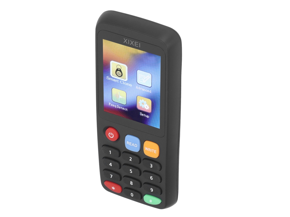 Leitor/duplicador De Cartões Nfc Para Controle De Acesso Com Chip Id, Bateria Integrada, 5 Cartões T5577 E 5 Fivelas T5577. Aquaforge