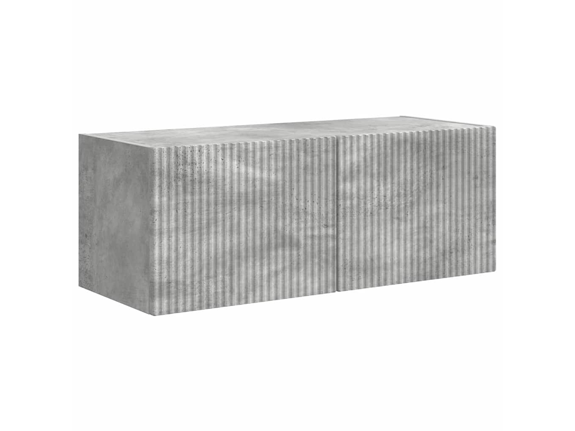 Armário de Tv de Parede Concreto 60 X 31 X 29.5 Cm MAISON EXCLUSIVE