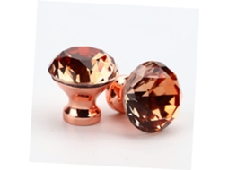 Puxador De Vidro, Puxadores De Cristal Para Portas, Conjunto De 2 Puxadores Vidro Para Móveis, Armários E Portas, Estilo