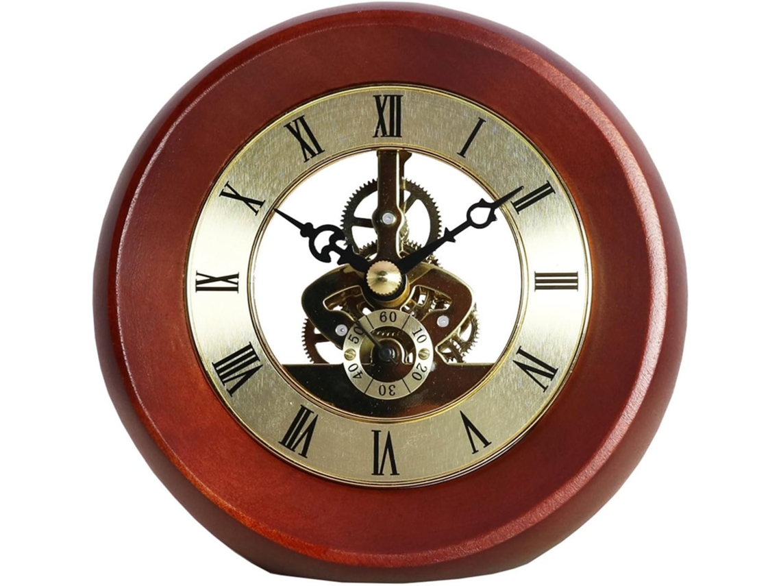 Relógio de parede decorativo, 12,7 cm (5 polegadas), silencioso, para decoração de interiores.
