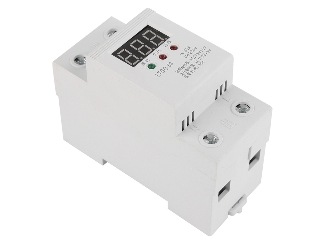 Laxiscreed Protector De Energia Automático Com Reconexão Para Sobretensão E Monitorização Digital