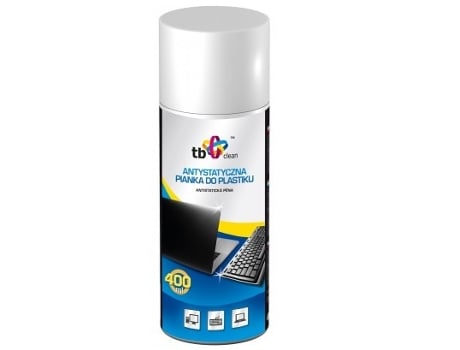Limpa Tela, Espuma Anti Estática Para Plástico, 400 Ml Tb Clean