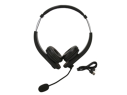 Aetheria fone de Ouvido Sem Fio com Microfone Binaural Bluetooth 5.0 e Transmissor Usb para Escritório Empresarial