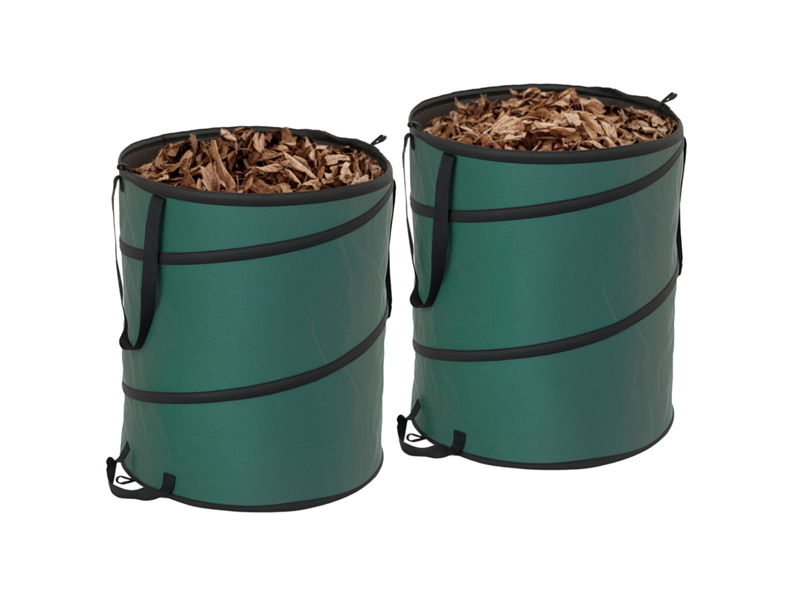 Vaso de planta retangular BTFORUS, 56x42cm, com furos, plástico cinza escuro