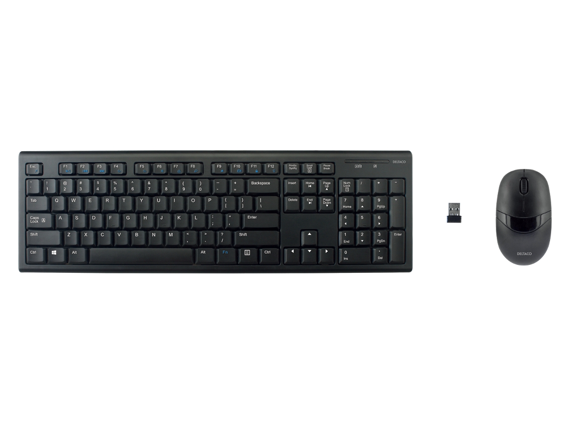 Kit Sem Fio Com Teclado E Mouse, Alcance De 10 M, Layout Americano. Aquaforge