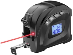 Fita Métrica A Laser 3 Em 1, 5 M/16 Pés, Medidor A De 40 M/131, Distância A Digital Com Visor Lcd