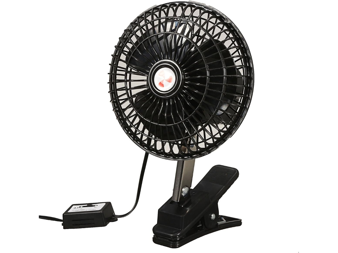 Ventilador Oscilante Elétrico Yongyao 12v Dc Para Carro, Ventilador Portátil Para Resfriamento De Veículos