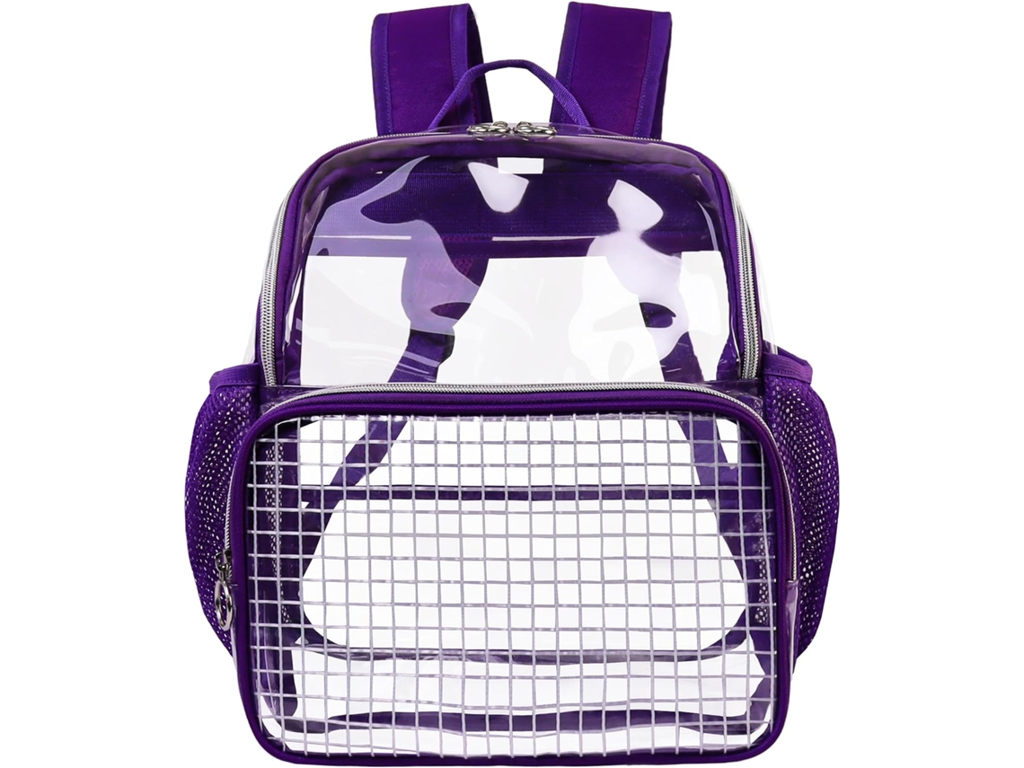 Mini Mochila Transparente, Aprovada Para Estádios, Bolsa Transparente E Shows, Trabalho, Esportes, E Outras