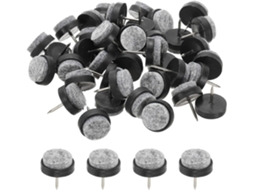 Conjunto De 72 Peças Protetores Feltro 20 Mm Para Fixação Com Pregos,