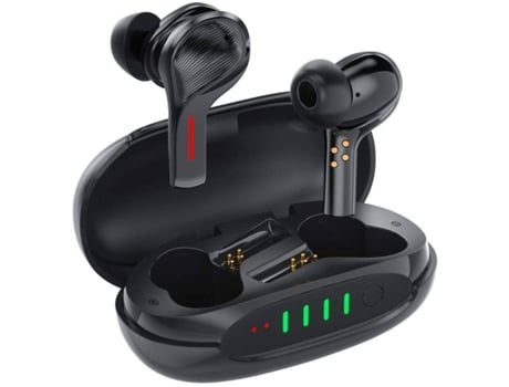 Auriculares Bluetooth True Wireless Estéreo 5 Cancelamento de Ruído Ativo Anc Controle de Toque Carreg