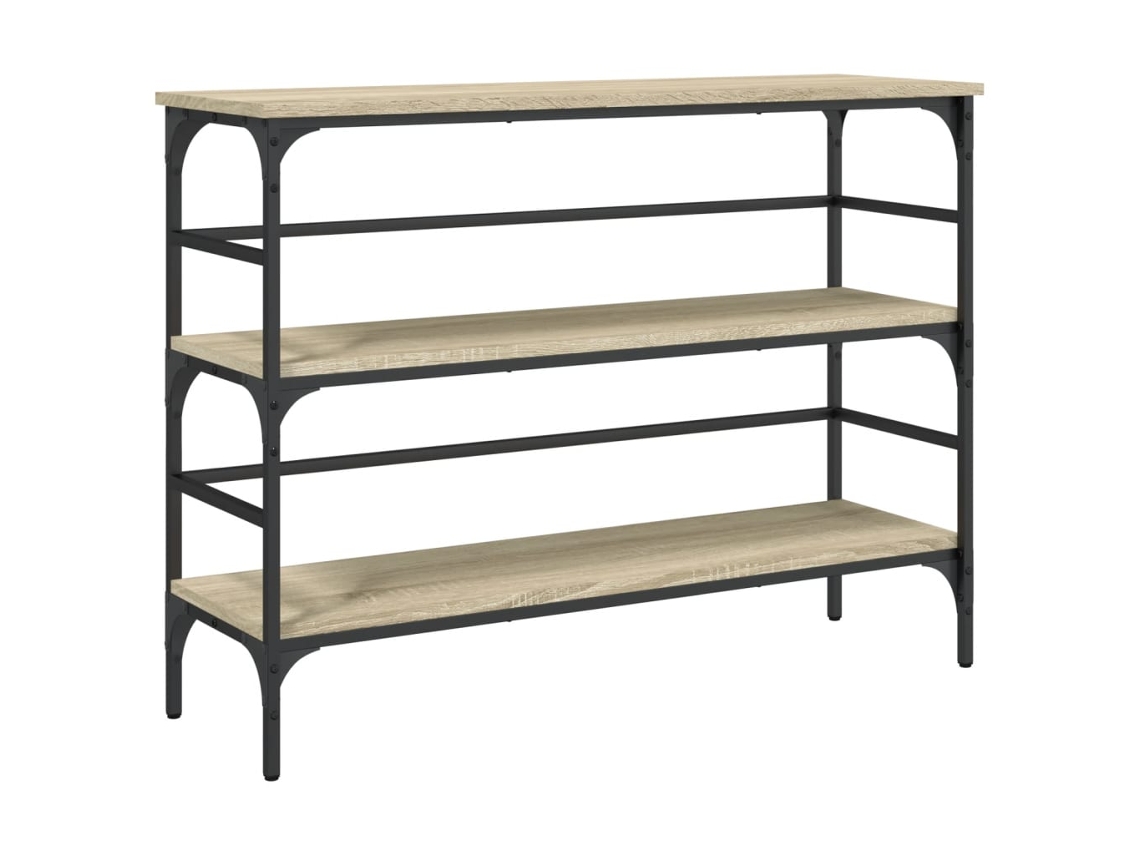 Console Table, Console Tables Vidaxl Marrom Madeira Processada (n/a)