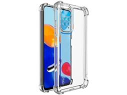 Capa Imak Ux-4 Series Para Xiaomi Redmi Note 11 4g 11s 4g Com Moldura Reta E Quatro Cantos, À Prova De Choque, Transparente Em Tpu