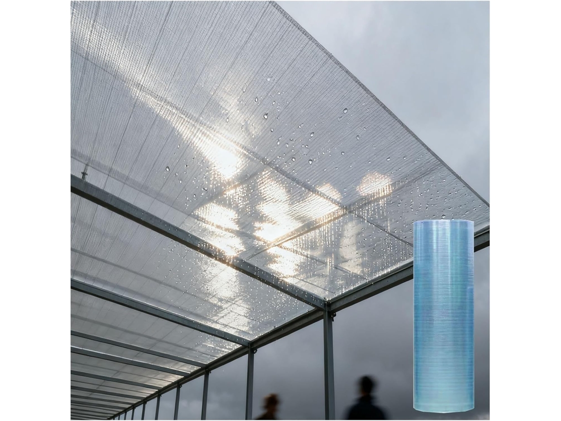 Painéis de isolamento térmico transparentes para estufas galpões jardim e telhados resistentes a UV S/MARCA