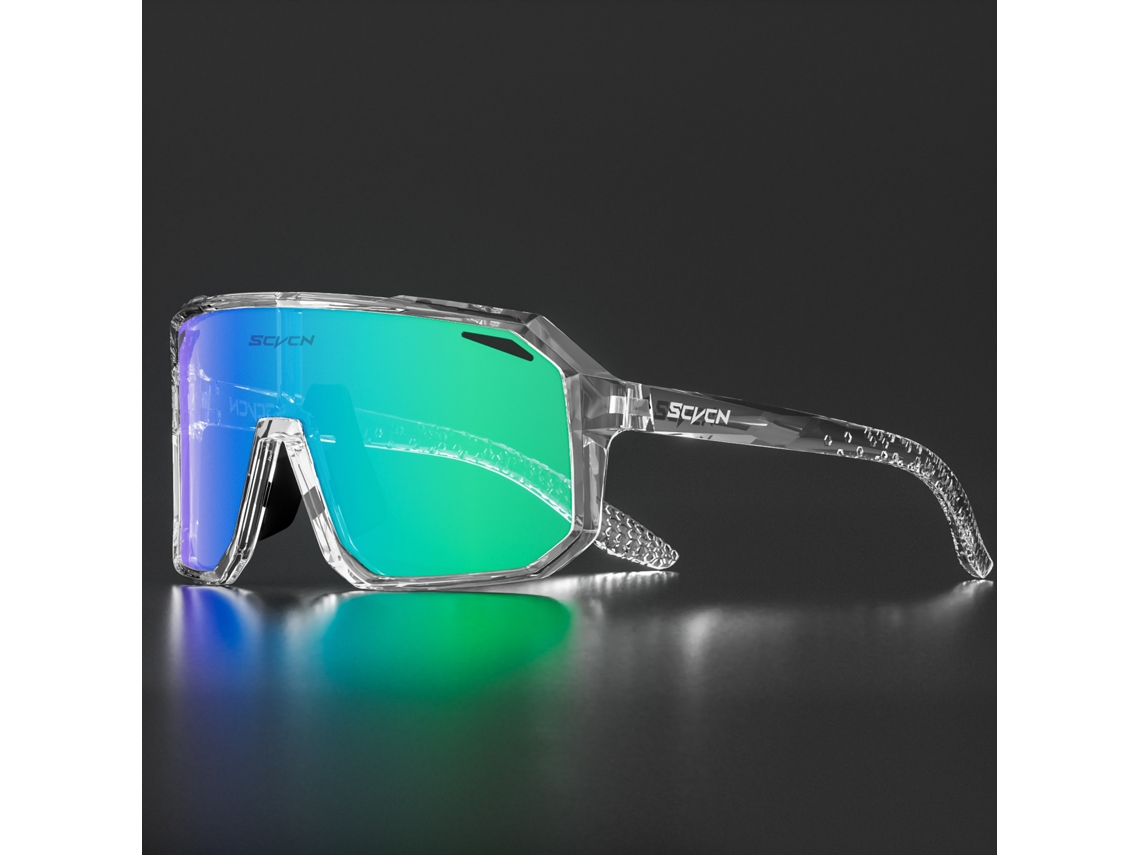 Óculos de Ciclismo MDUG com Proteção UV400 e Lentes Pretas de Poliacrilato TR 90 (estilo 16)