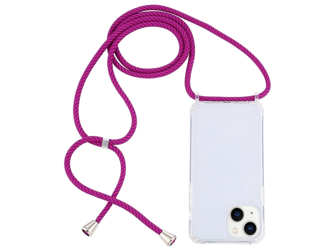 Lurelia Capa Com Cordão Iphone 15 Plus Acrílico Airbag Antichoque