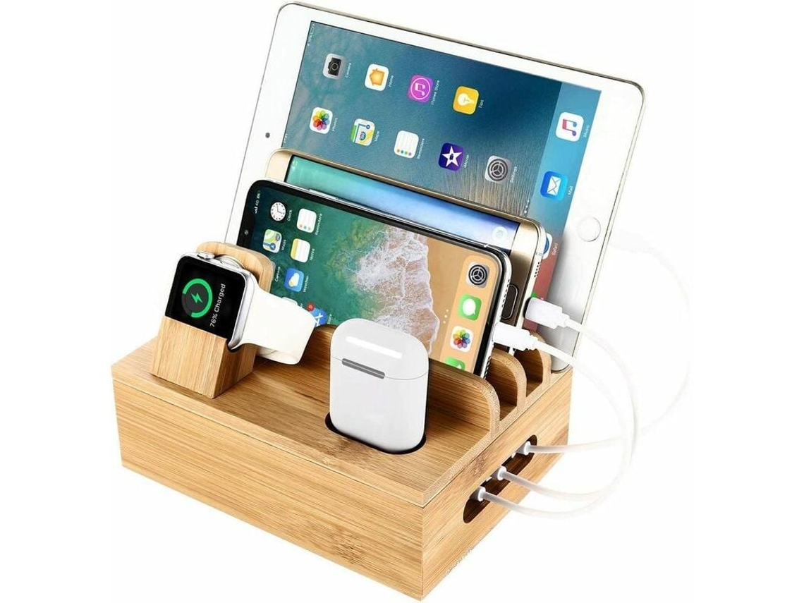 Suporte De Carregamento Para Secretária, Estação De Carregamento Para Vários Dispositivos, Dock Station Para Telemóvel/tablet Fninijede