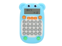 Brinquedo De Matemática Blue Com Display Digital E Voz Para Crianças