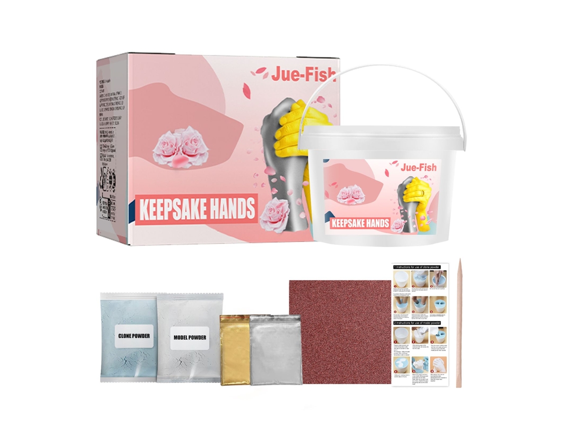 Kit Modelagem Mãos Rosa Worten