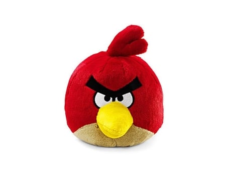 Peluche ANGRY BIRDS Angry Bird Red Plush 12Cm