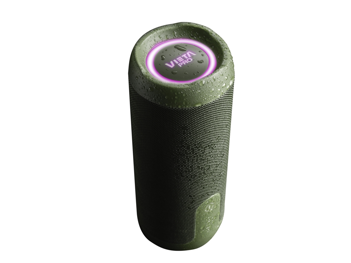 Coluna Bluetooth VIETA Pro Upper 4 (45 W - Autonomia: 13 h - Verde)