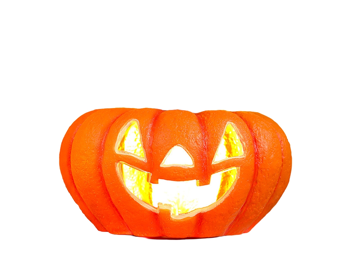 Laxiscreed Queda De Halloween Com Abóbora Lumiosa Para Decoração De Loja E Jardim, Sem Pilhas
