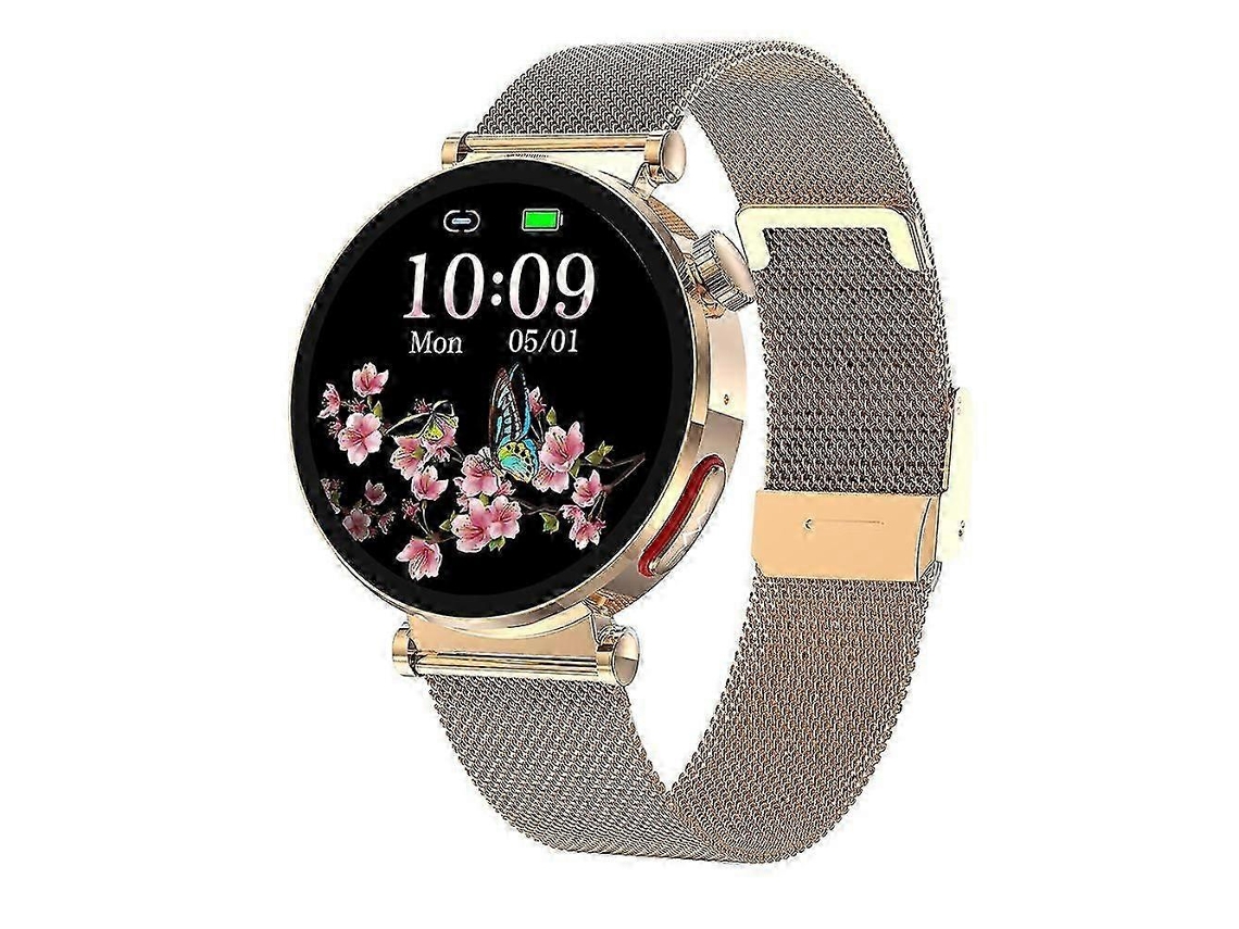 Smartwatch feminino à prova d'água ET490 com chamadas Bluetooth e monitoramento de lipídios e urina. Bicicleta elétrica Ly